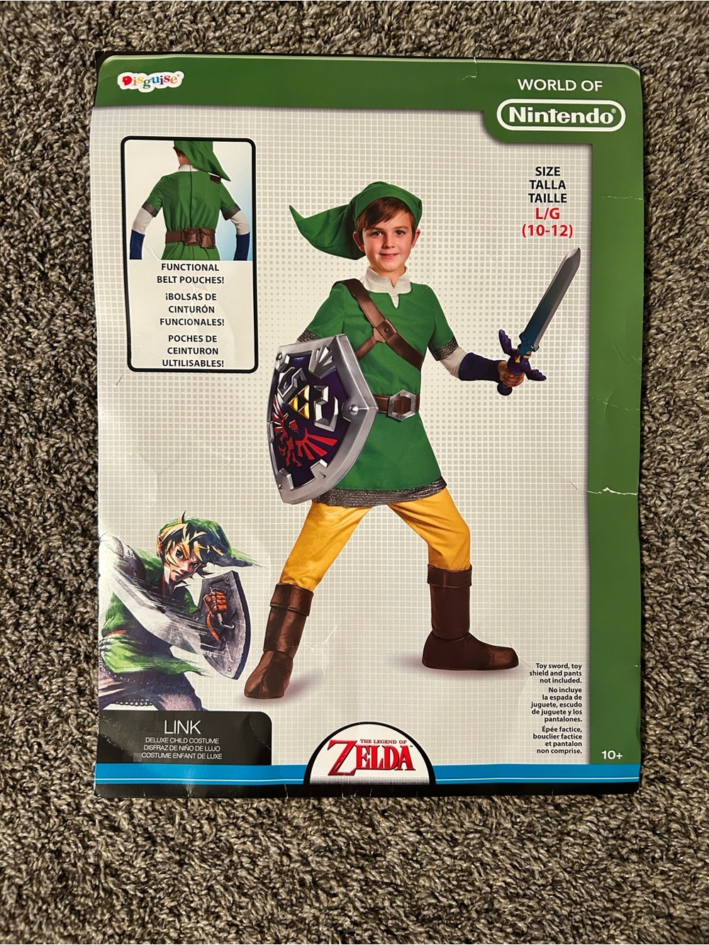 Legend of Zelda Link Kids Costume
